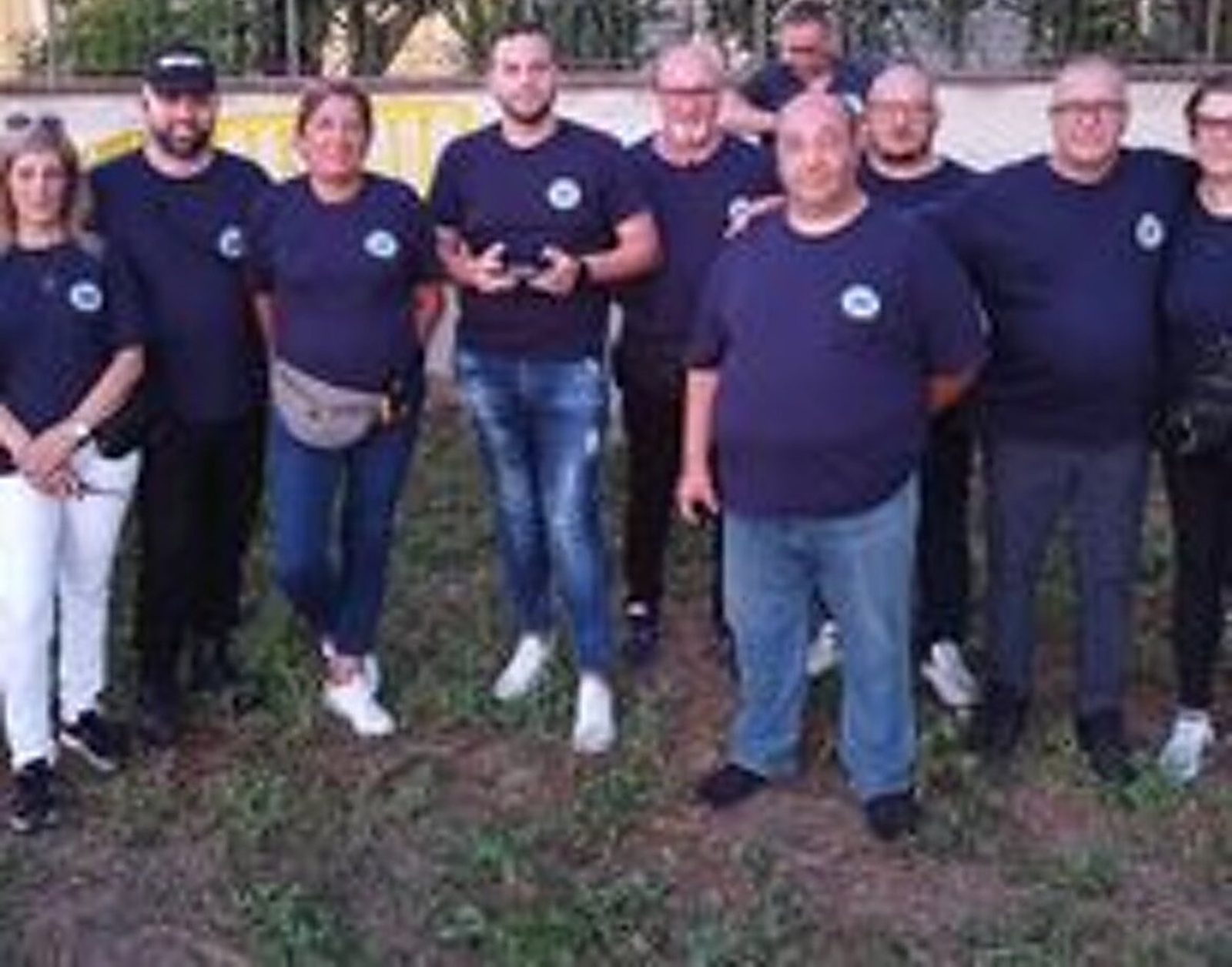 La squadra in servizio