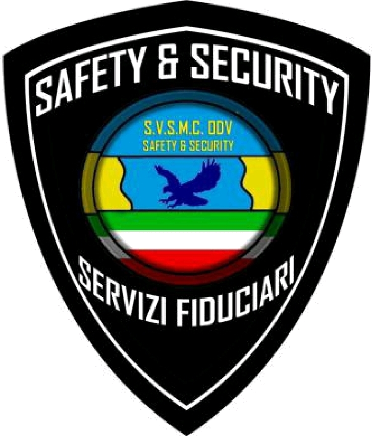 Logo S.V.S.M.C. ODV  -  Sezione Portierato Safety & Security
